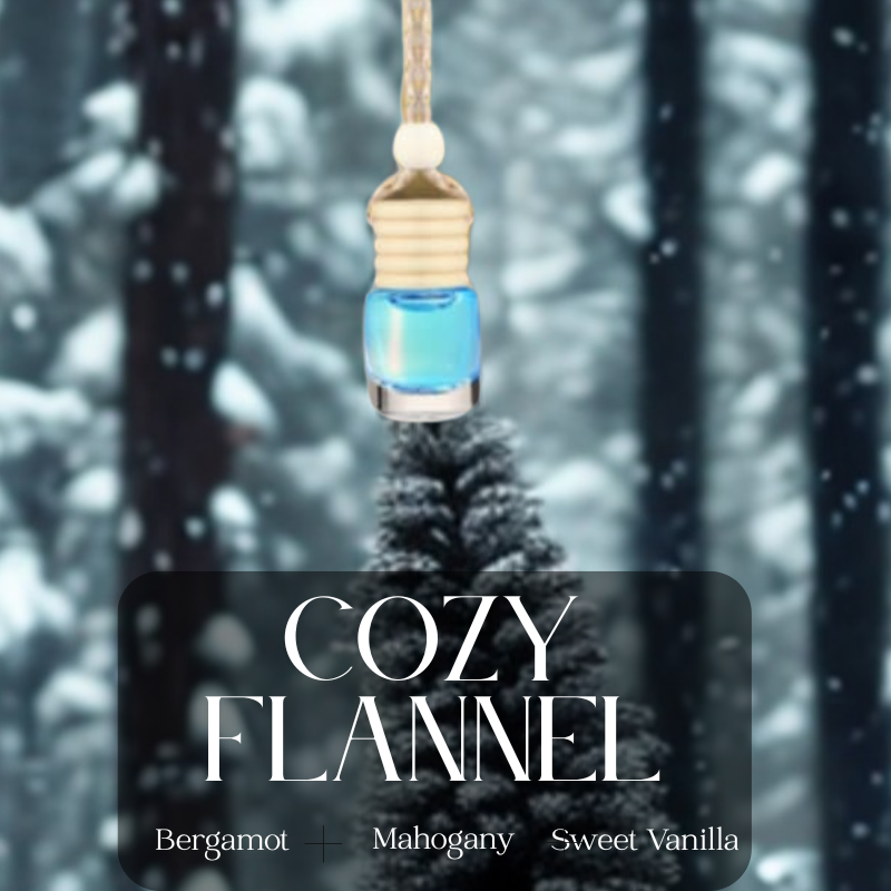 Cozy Flannel Car Reed Diffuser