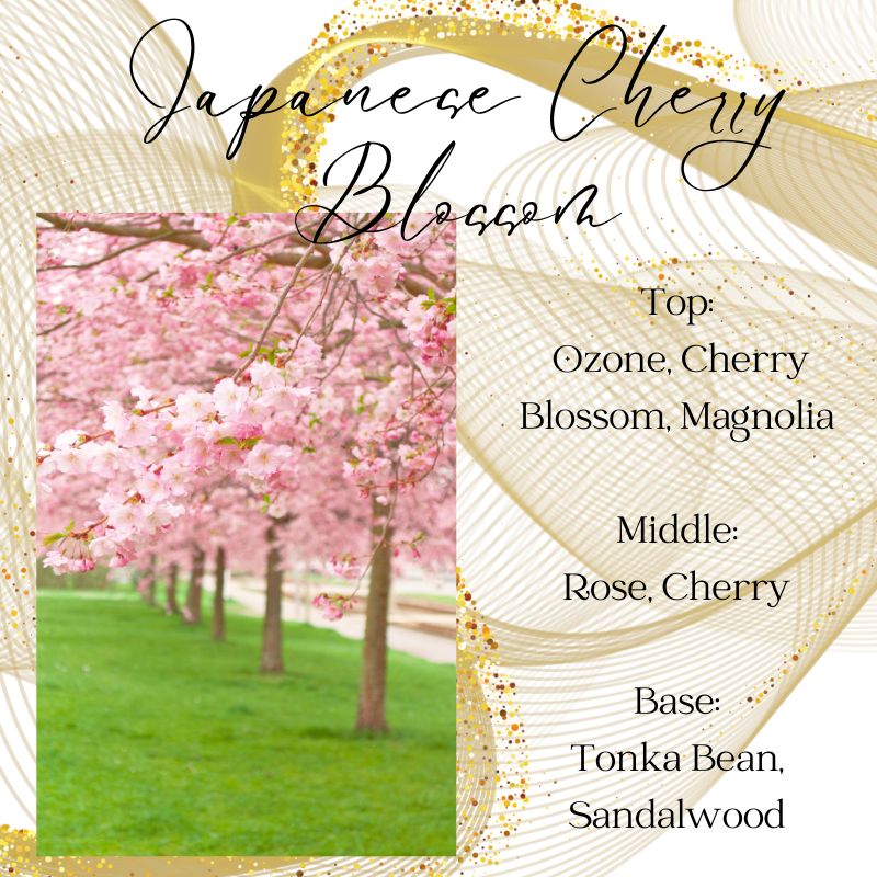 Japanese Cherry Blossom Gel Wax Melts