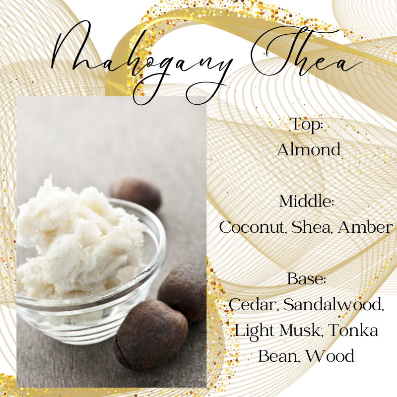 Mahogany Shea Gel Wax Melts