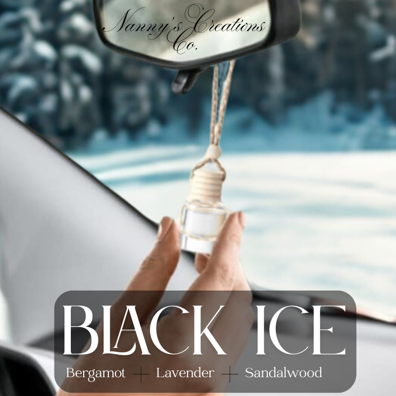 Black Ice Car Reed Diffuser