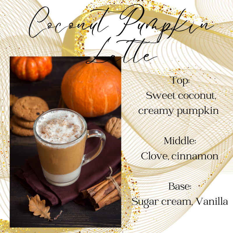 Coconut Pumpkin Latte Soy Wax Melts