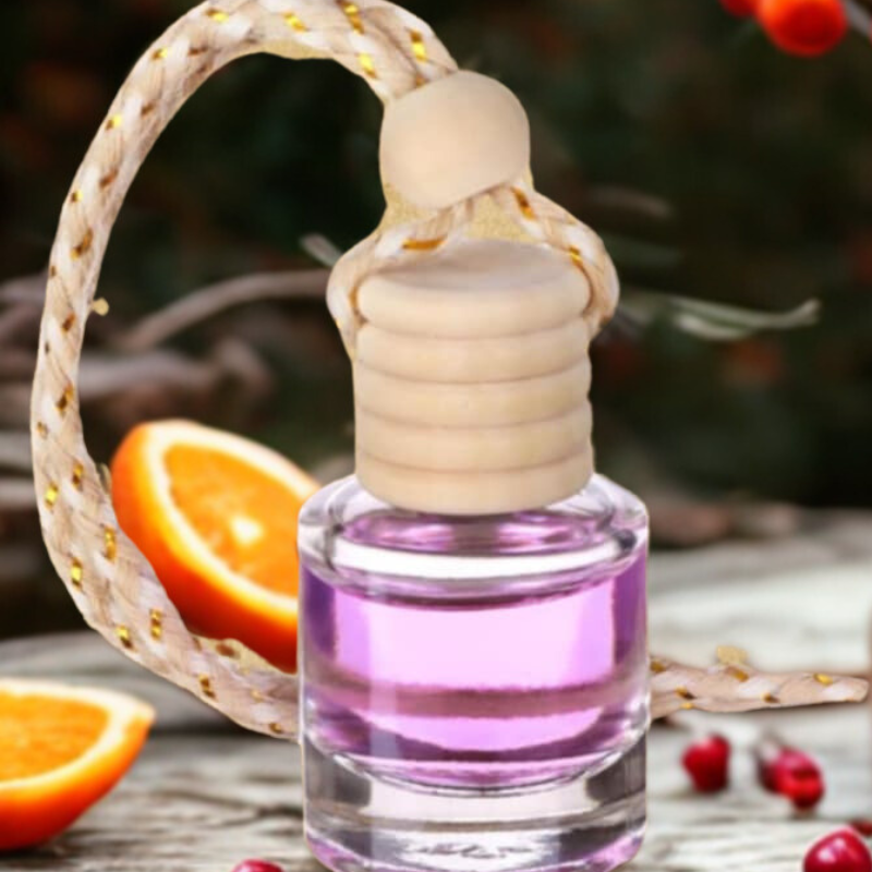 Orange Cranberry Clove Car Reed Diffuser