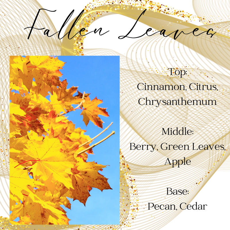 Fallen Leaves Car Reed Diffuser