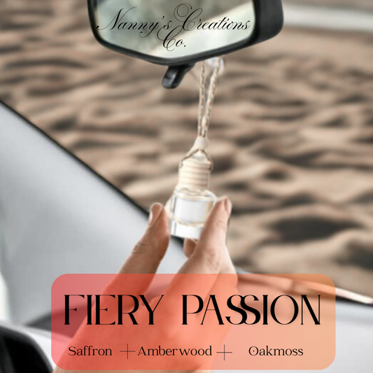 Fiery Passion (Baccarat Rouge 540 Type) Car Reed Diffuser