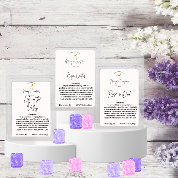 Floral Vibes Gel Wax Melt Bundle – 3 Exquisite Scents!