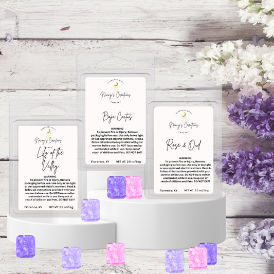 Floral Vibes Gel Wax Melt Bundle – 3 Exquisite Scents!