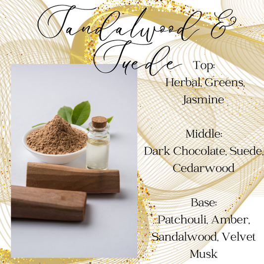 Sandalwood and Suede Car Reed Diffuser