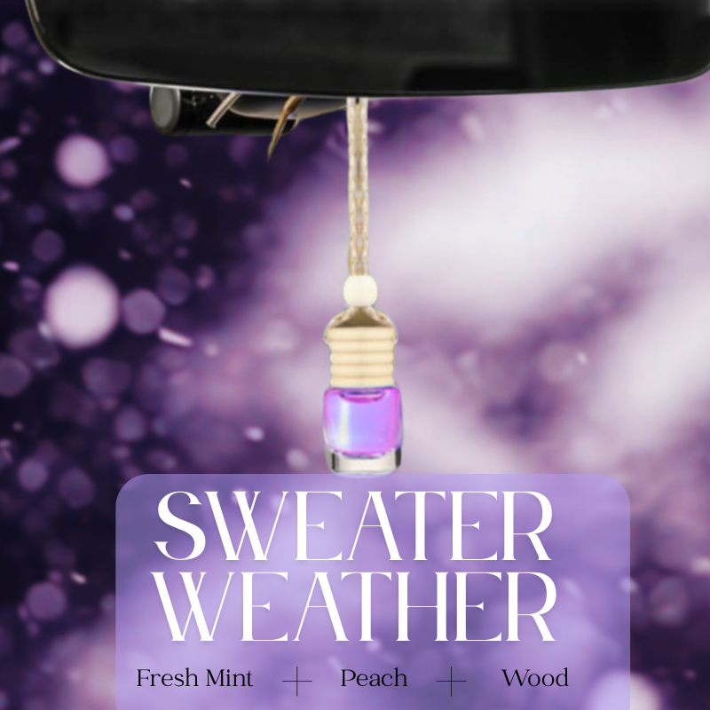 Sweater Weather Car Reed Diffuser