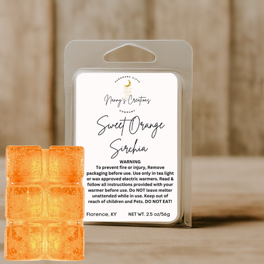 Sweet Orange Sriracha Gel Wax Melts