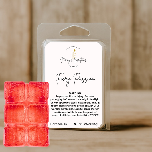 Fiery Passion Gel Wax Melts (Baccarat Rouge 540 Type)