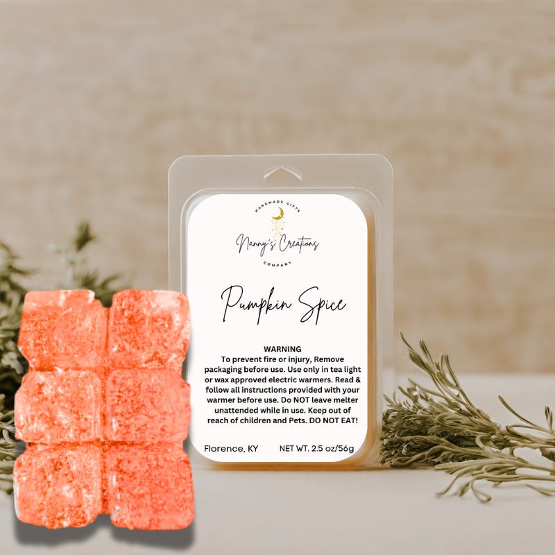 Pumpkin Spice Gel Wax Melts