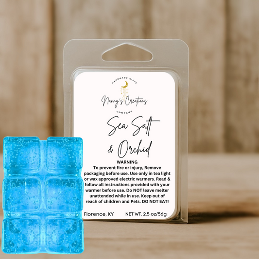 Sea Salt & Orchid Gel Wax Melts