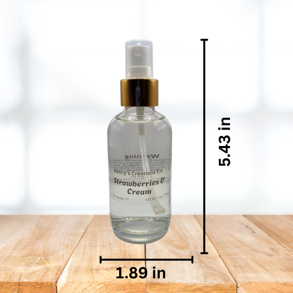 Strawberries & Cream Phthalate-Free Room Spray | 4 oz | Fresh & Creamy