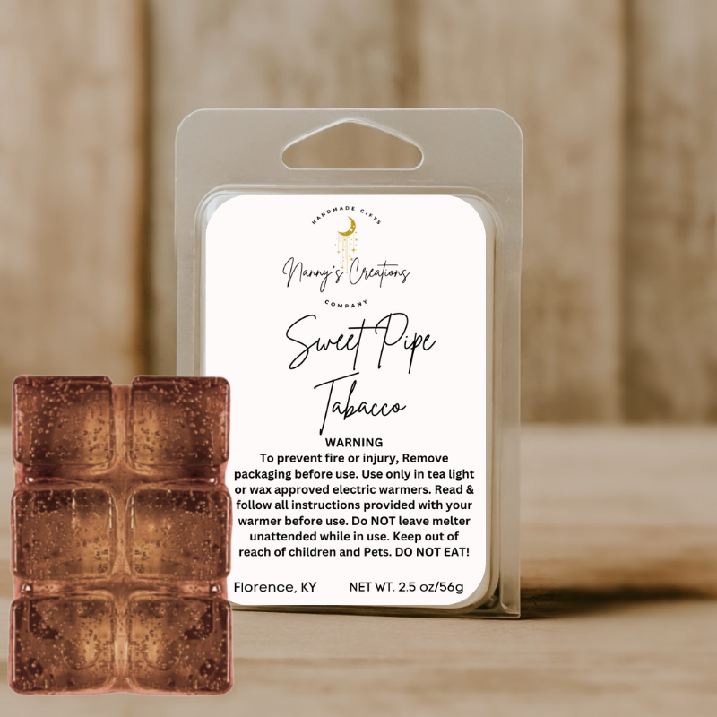 Sweet Pipe Tabacco Gel Wax Melts